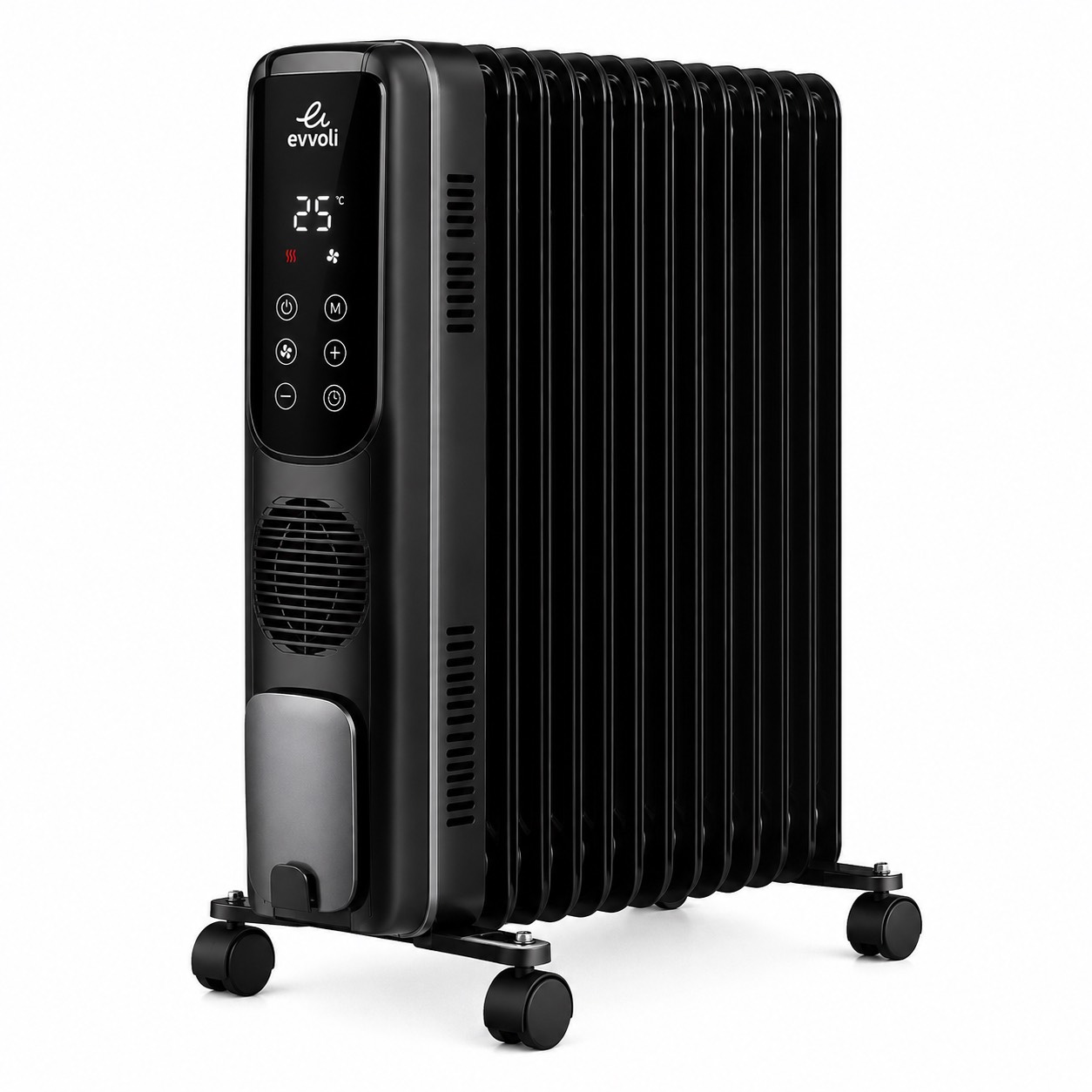 شوفاژ برقی  برند ایوولی مدل EVOH-13PTF سفید و مشکی